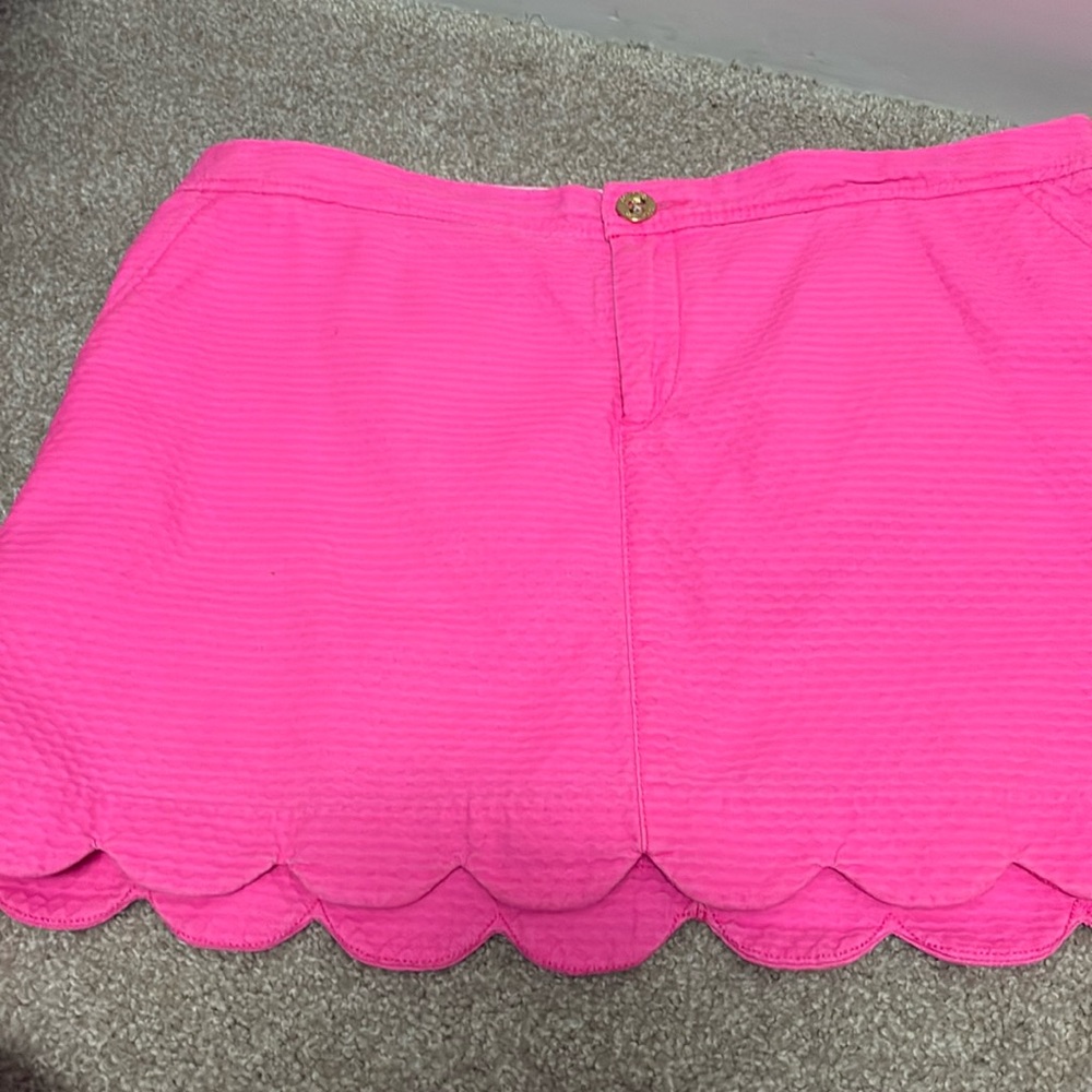 Lily Pulitzer Pink Scalloped Women's Skort